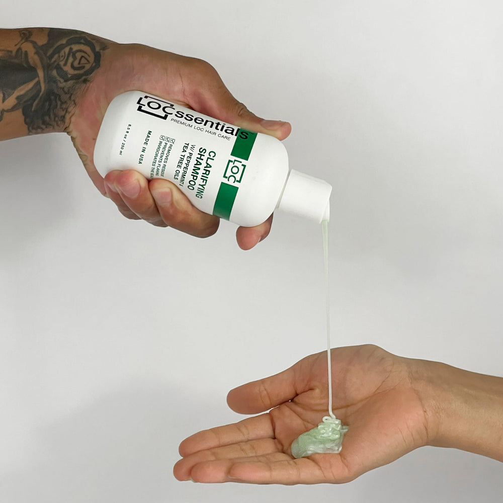 LOCssentials natural ingredients list image highlighting plant-based cleansing.