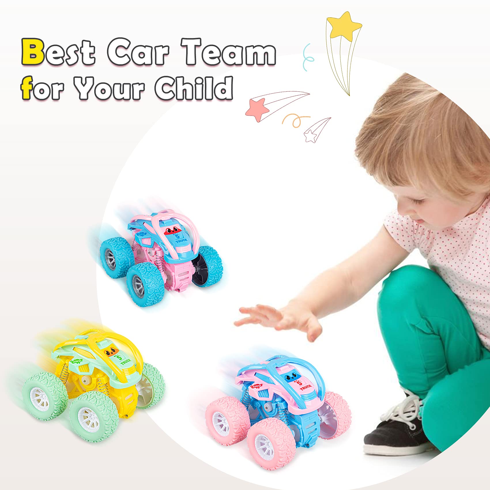 LODBY gift-ready stunt cars, perfect birthday or holiday surprise.