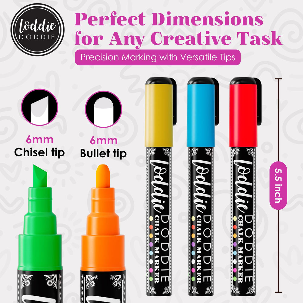 Loddie Doddie Easter window decor markers with bright colors