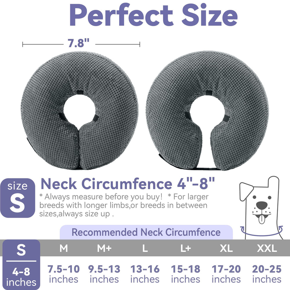 Loflaze collier-donut gonflable, housse lavable en machine