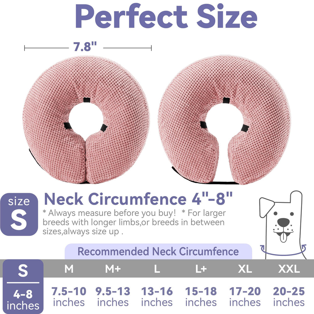 Loflaze dog cone safety coverage protects wounds from licking.