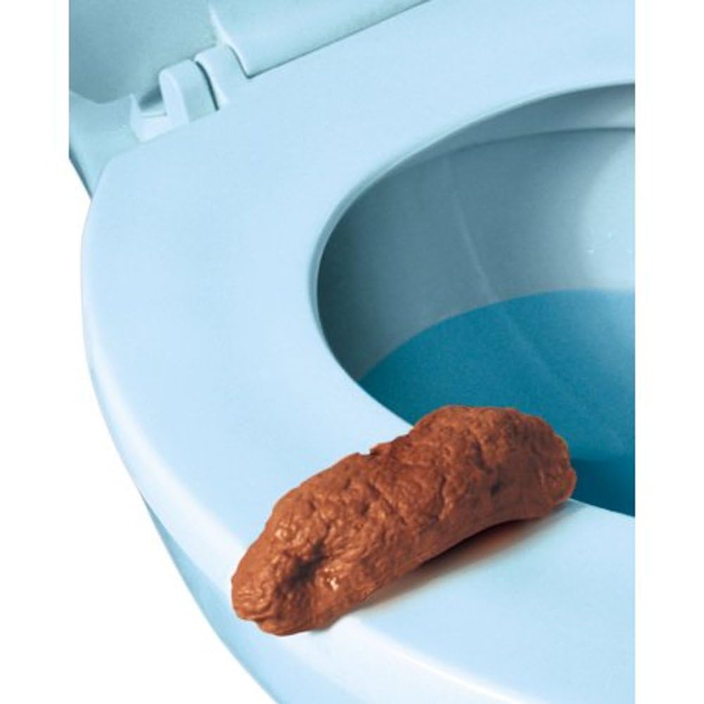 Loftus Gross Party Pooper fake poo brown 4in close-up, ideal prank prop for laughs.