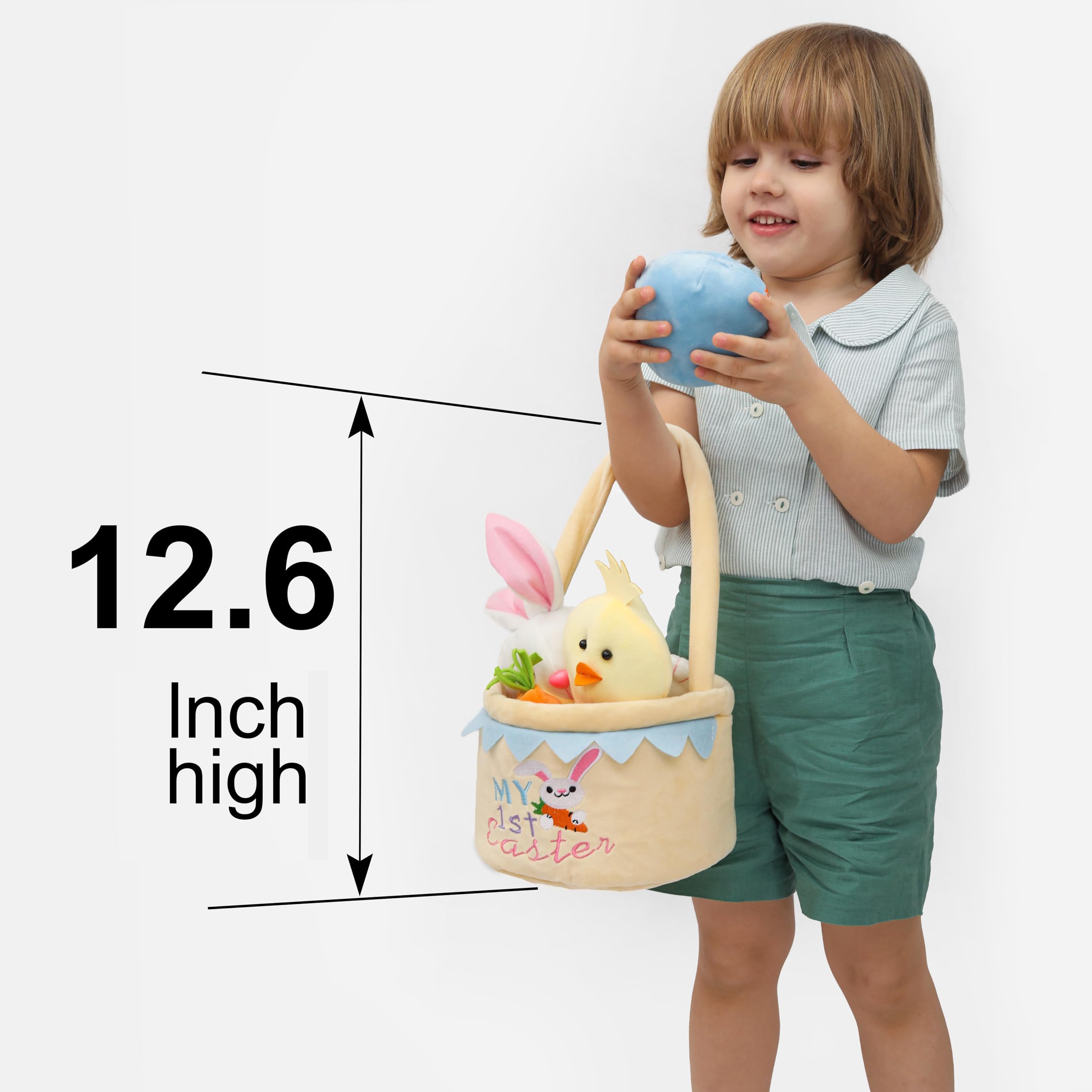 Lofytain first Easter eggs plush for soft pretend hunts.