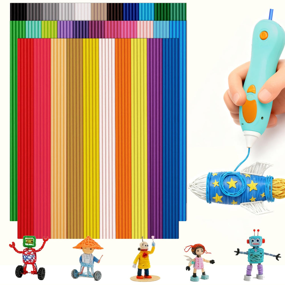 Logiim 32-color PCL filaments for Start+ with smooth feeding and precise results.