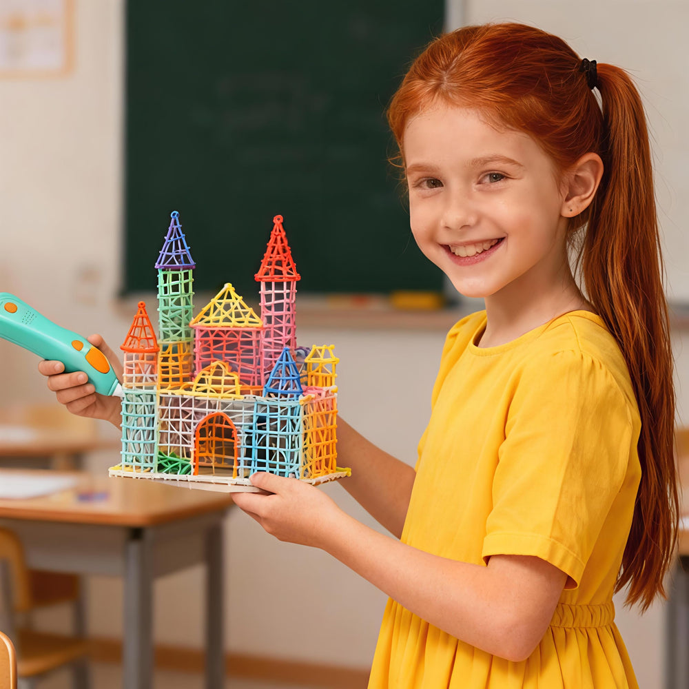 Logiim 32-color set suits STEAM learning and creative arts.