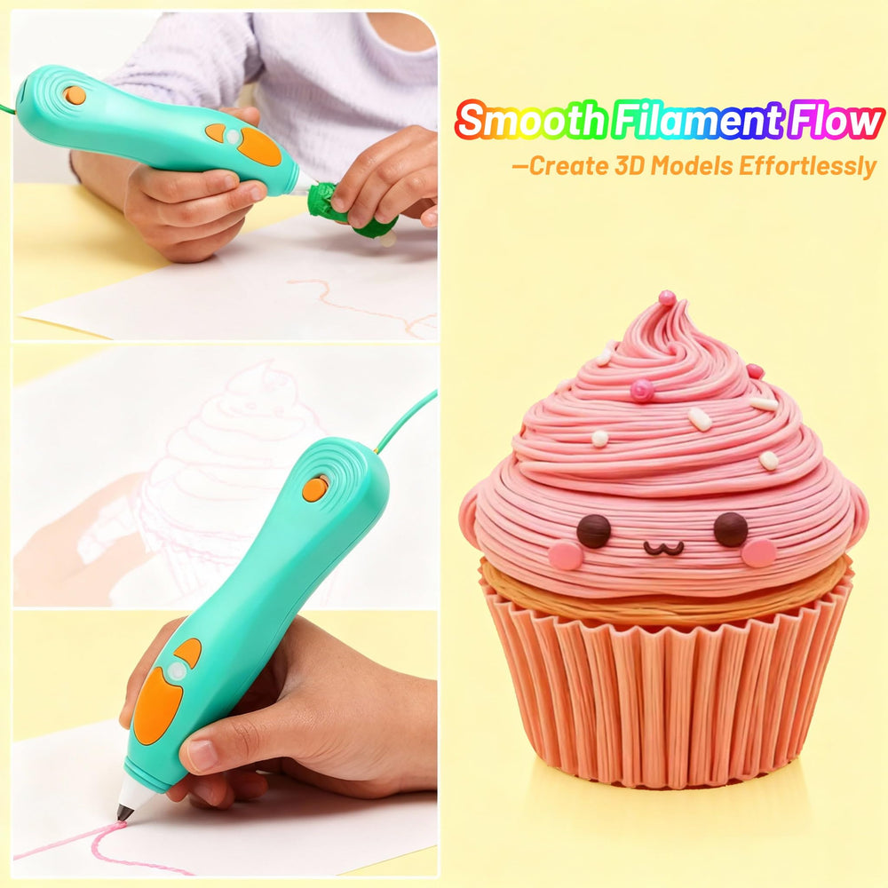 Logiim easy-reload pre-cut strands support confident, independent crafting.