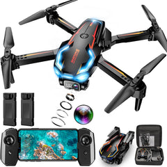 Loiley drone with 2K HD camera captures crisp aerial shots for landscapes and events