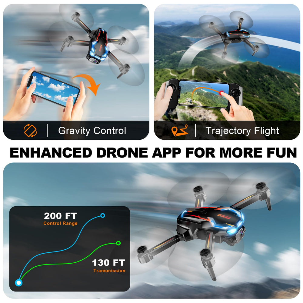 Loiley drone comes with a protective bag and guards for safe travel