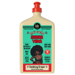 Lola From Rio curl cream bottle for lightweight hydration that enhances curls.