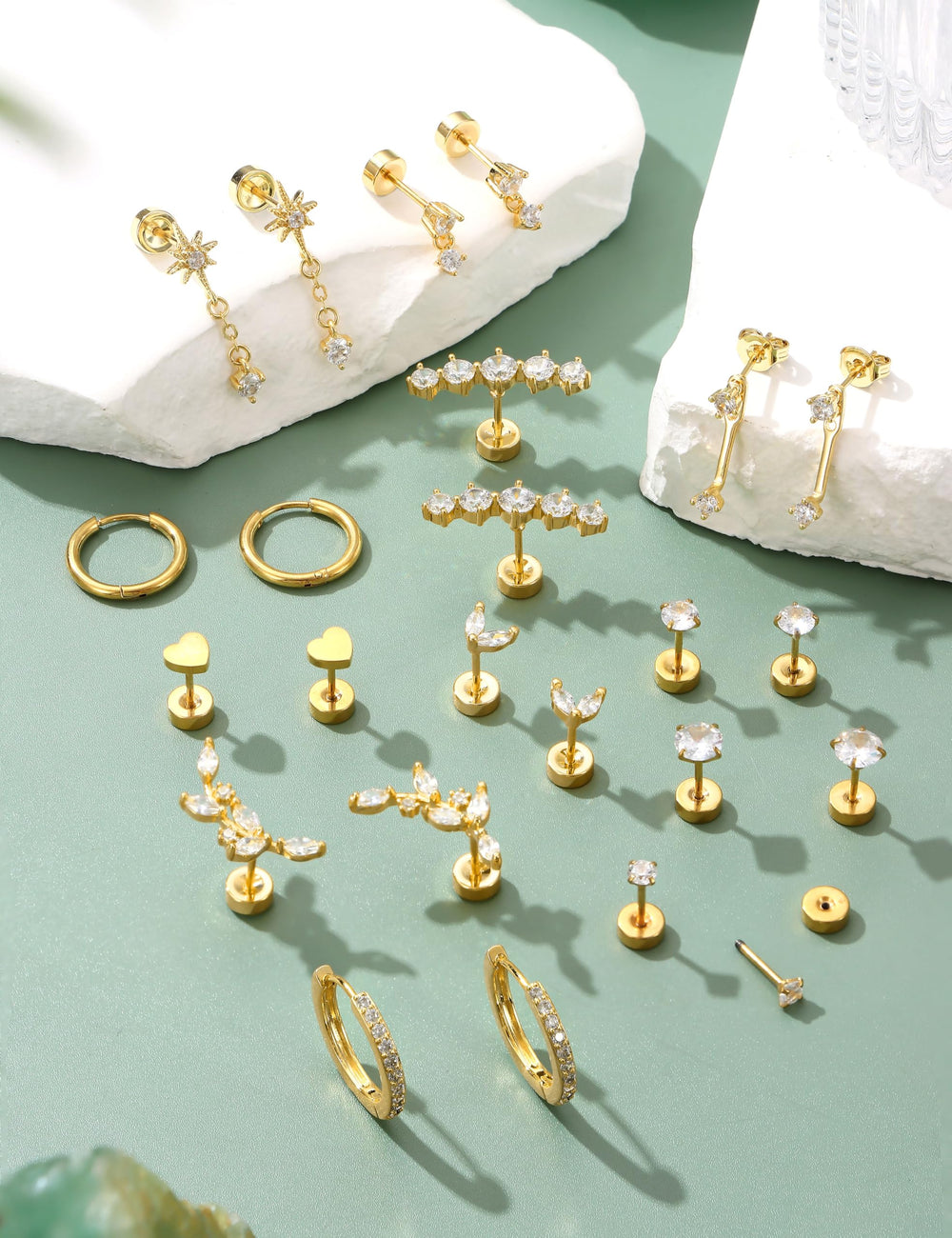 LOLIAS dainty ear stacks offer mix-and-match versatility for unique daily styles.