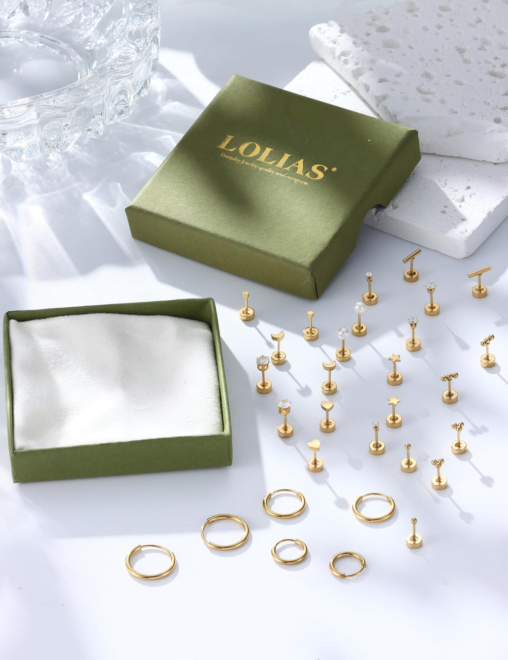 LOLIAS gift box presentation for a ready-to-gift set