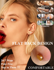LOLIAS mini hoop cartilage earrings collection for a subtle look