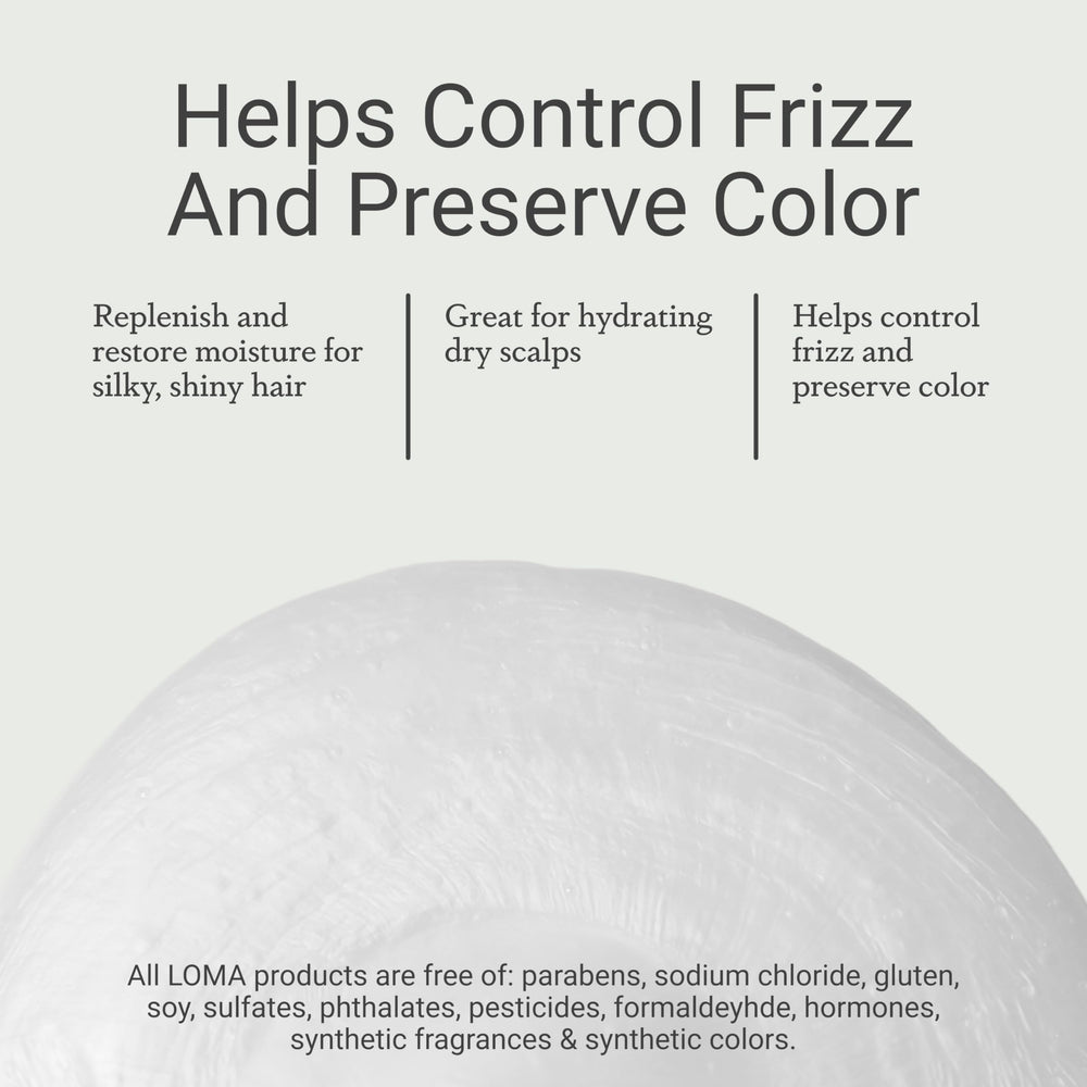 Loma Moisturizing Shampoo aromatherapy Mango Orange Tangerine scent experience