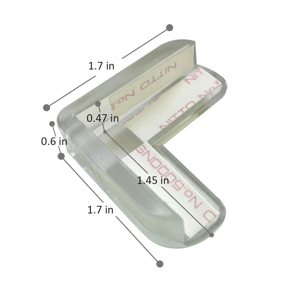 LOMILY Furniture Edge Protector preserves aesthetics while reducing bumps.