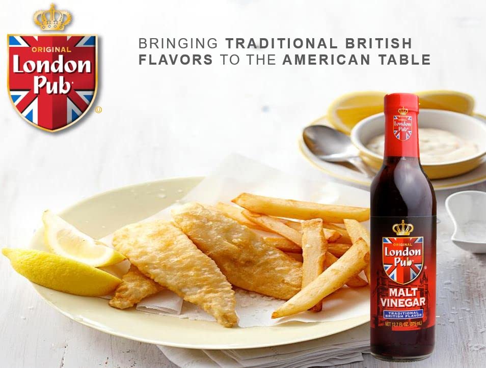London Pub Malt Vinegar on roasted potatoes boosts flavor with brightness.
