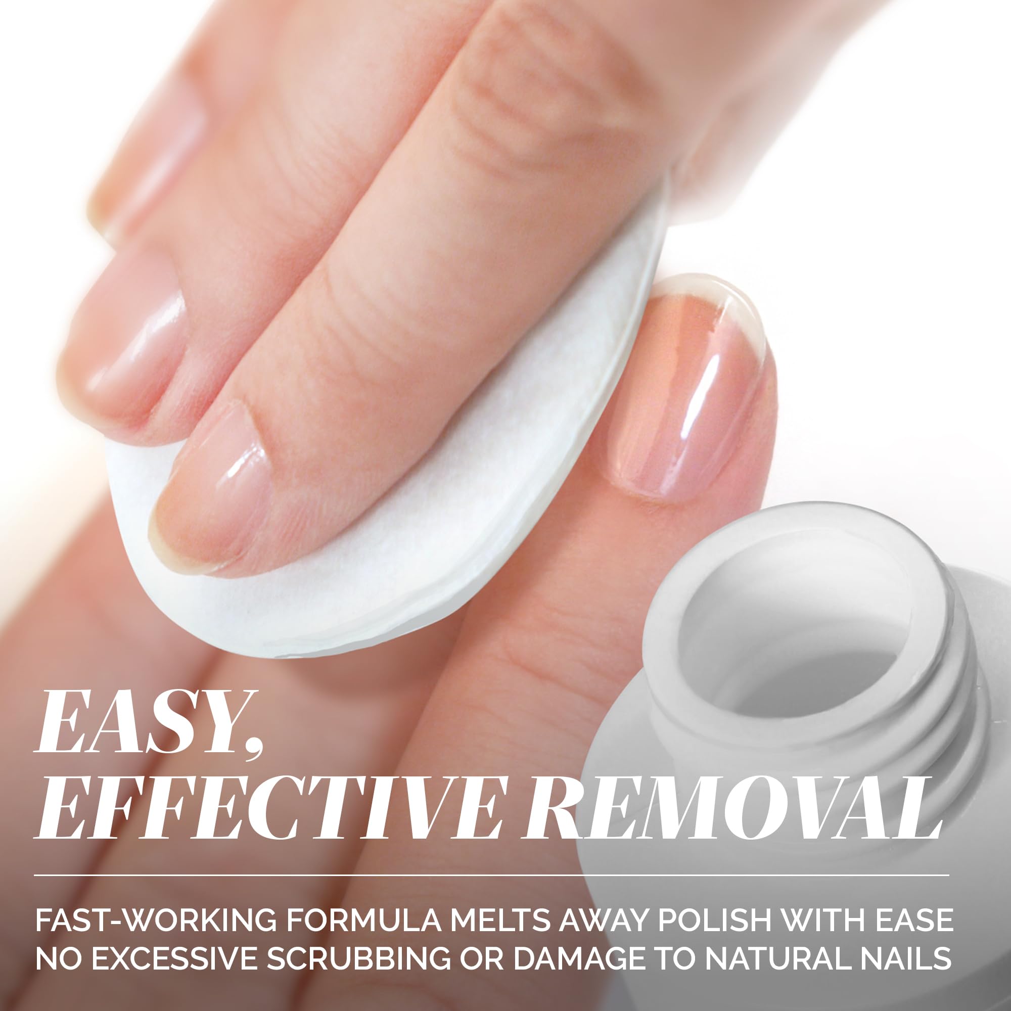 LONDONTOWN nails hydration image emphasizes strengthened, moisturized nails