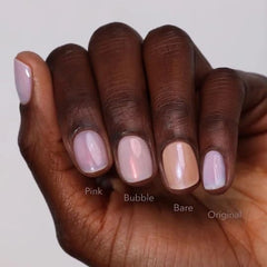 LONDONTOWN Illuminating Nail Concealer Bare swatch for nude, seamless nails.
