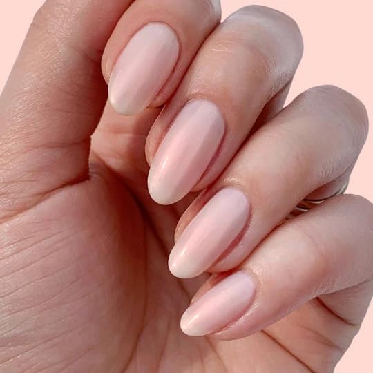 LONDONTOWN Illuminating Nail Concealer fast-drying texture on nail surface for smooth finish.
