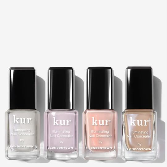 LONDONTOWN Illuminating Nail Concealer Original swatch for natural coverage.
