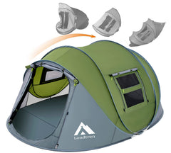 Londtren pop-up tent easy-setup for rapid shelter after arrival.
