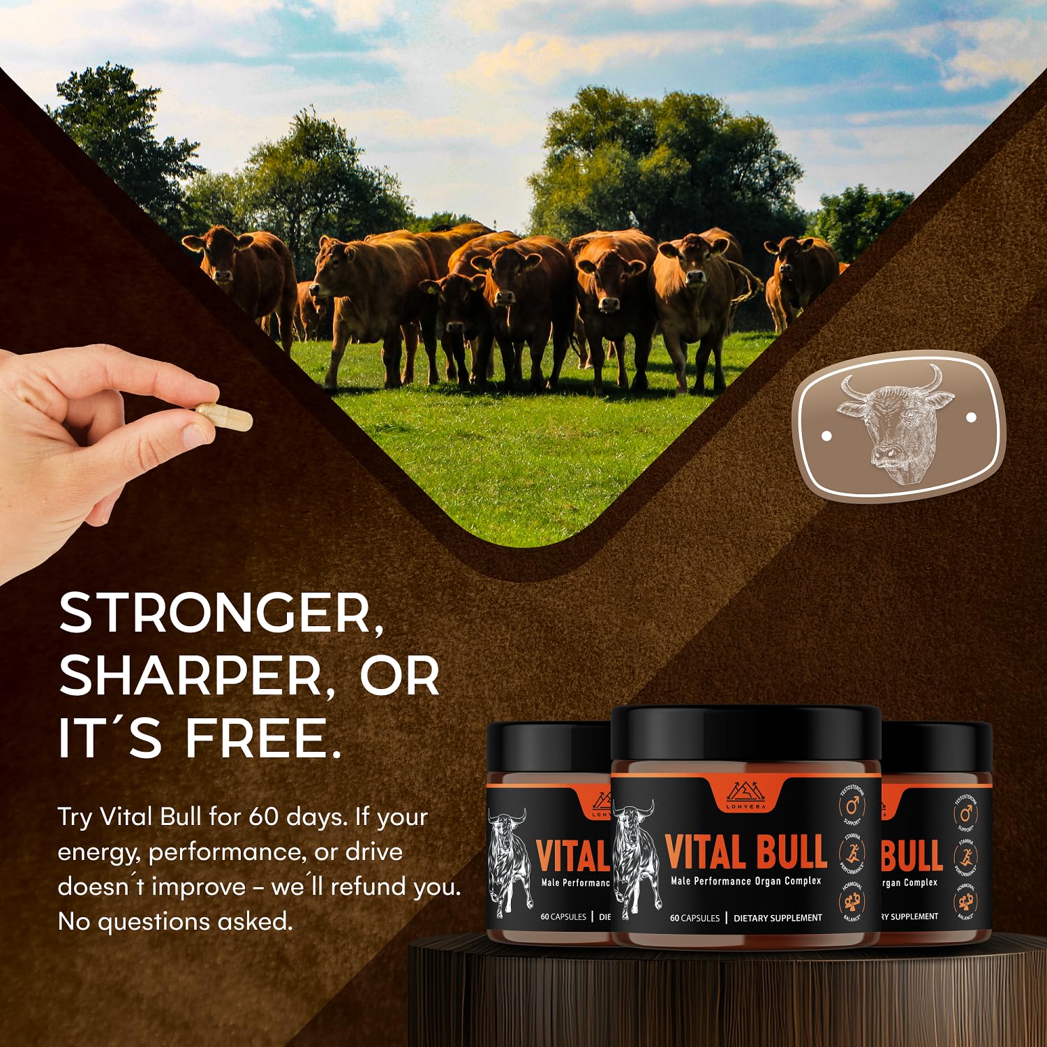 Lonvera freeze-dried processing preserves organ nutrients without heat, maximizing natural compounds.