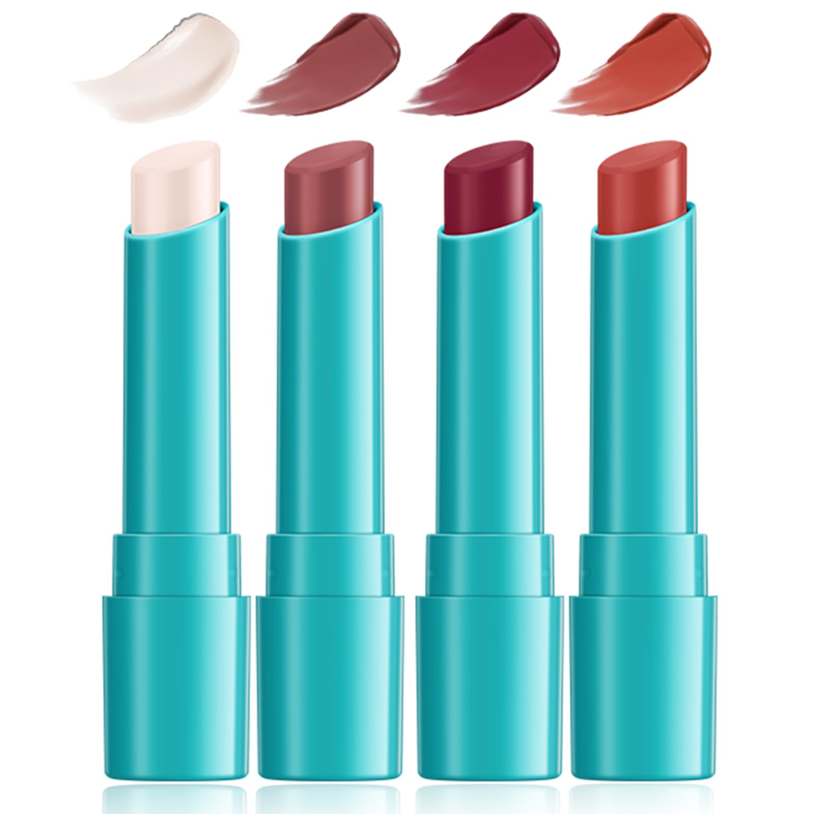 Loobexery lip tint shade 01 on lips for natural gloss and hydration