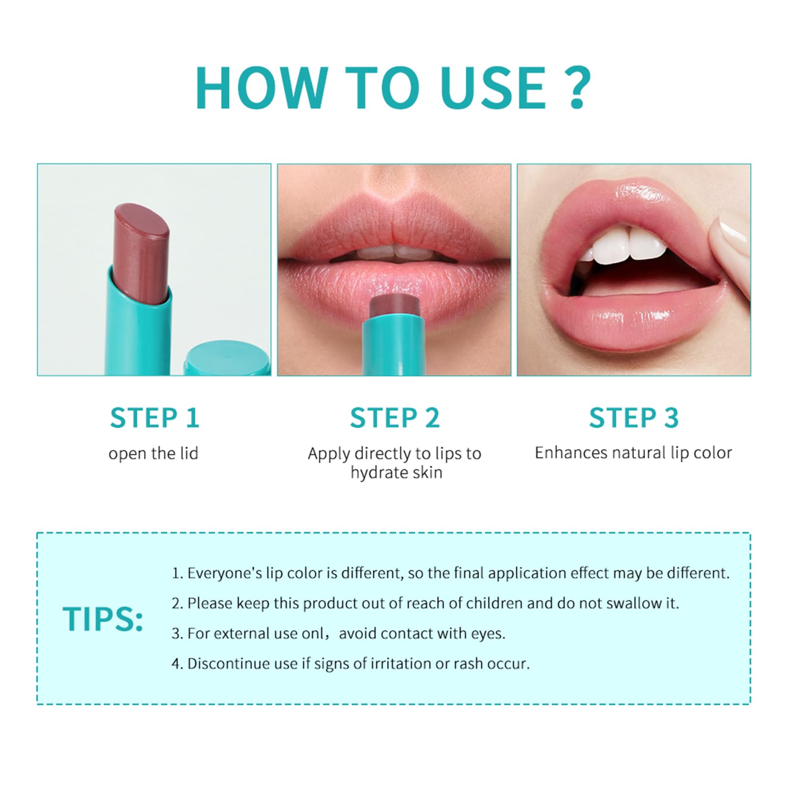 Loobexery lip tint set makes a stylish gift option