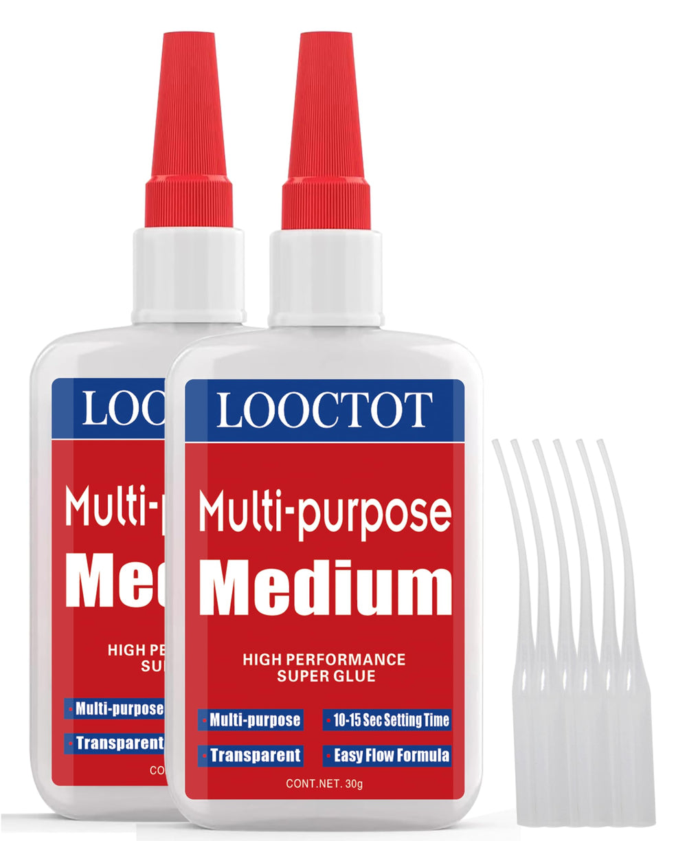 LOOCTOT 60g CA glue fast-drying for wood and metal.