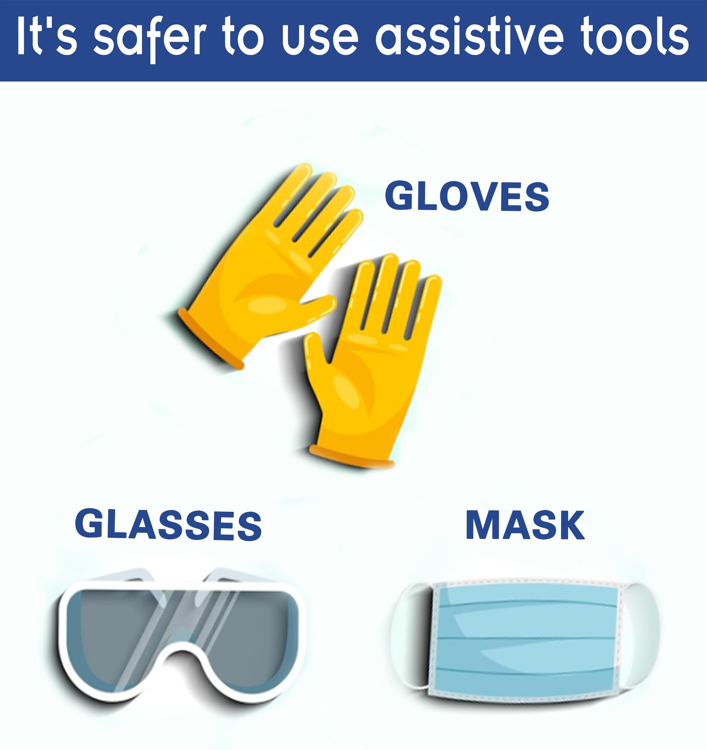 LOOCTOT gloves recommended when using CA glue for safety.