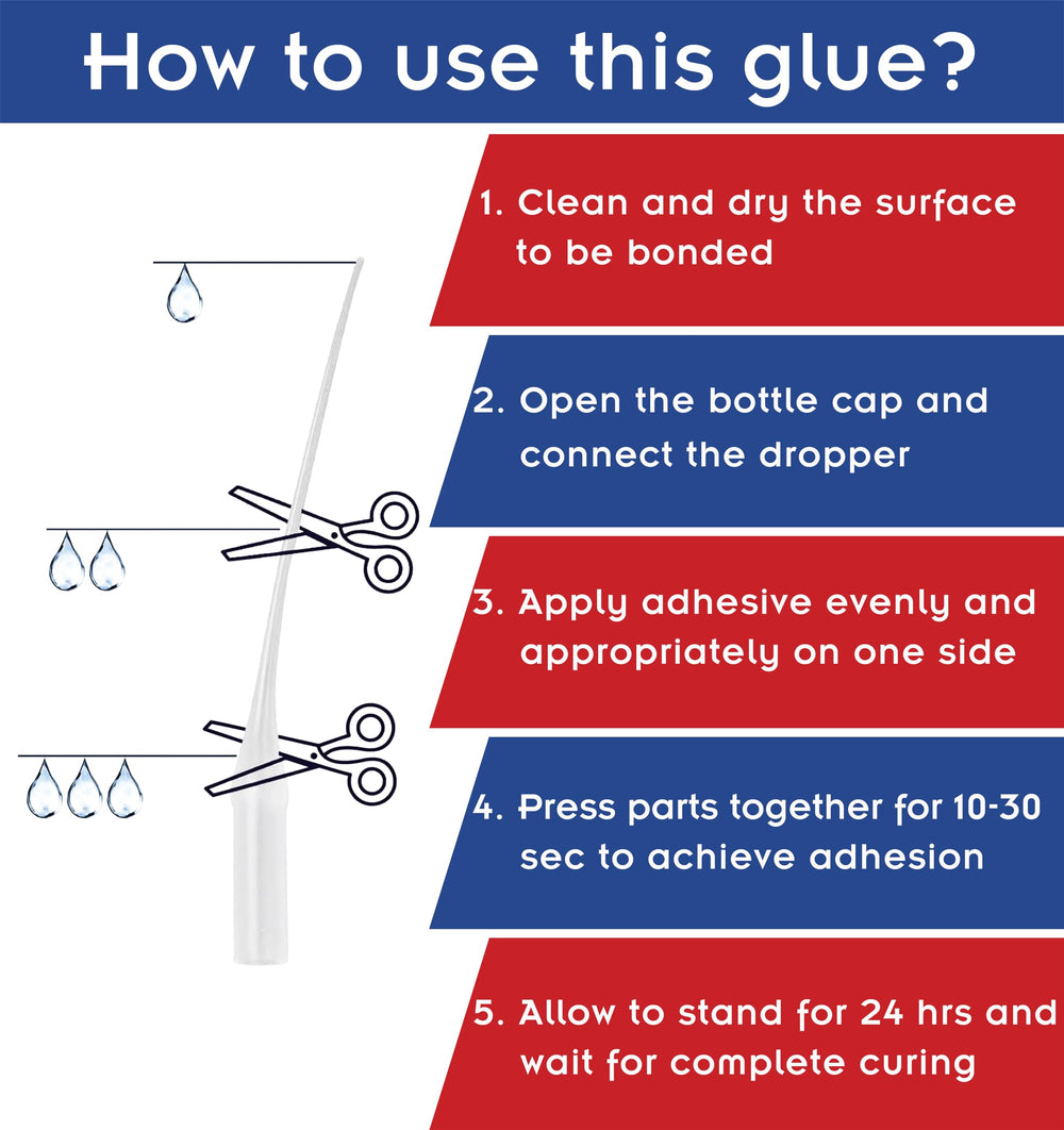 LOOCTOT Stone Glue becomes waterproof after full cure in 24 hours.