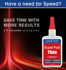 LOOCTOT waterproof-24h adhesion protects bonds against moisture after full cure.