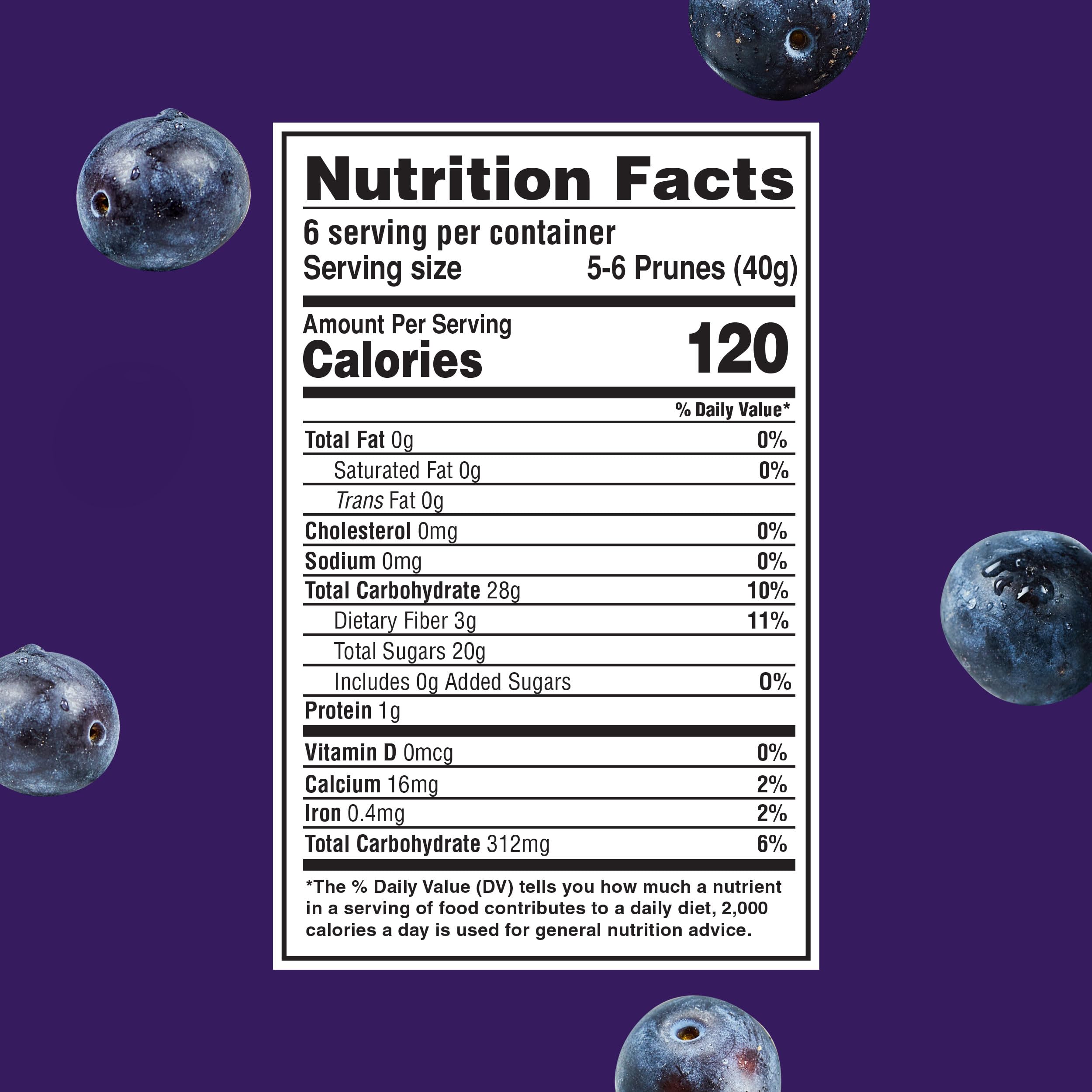 Looney Pruney Smalls juicy prunes close-up with natural flavor.