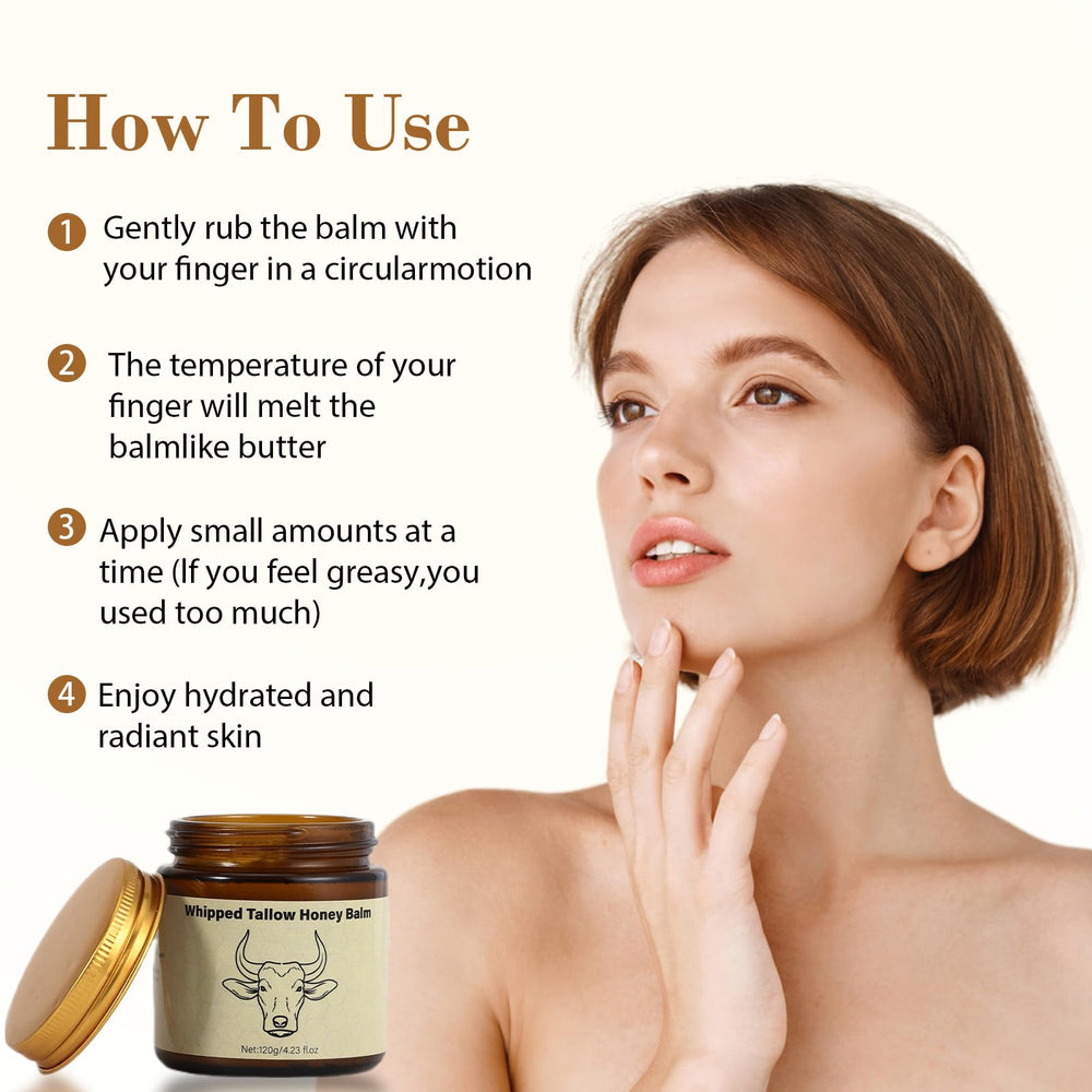 Lopeie balm for face and body softens rough areas with natural moisture.