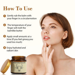 Whipped Lopeie tallow texture indicating quick absorption and light feel.