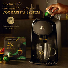 L'OR barista-compatible capsules designed for the L'OR BARISTA system