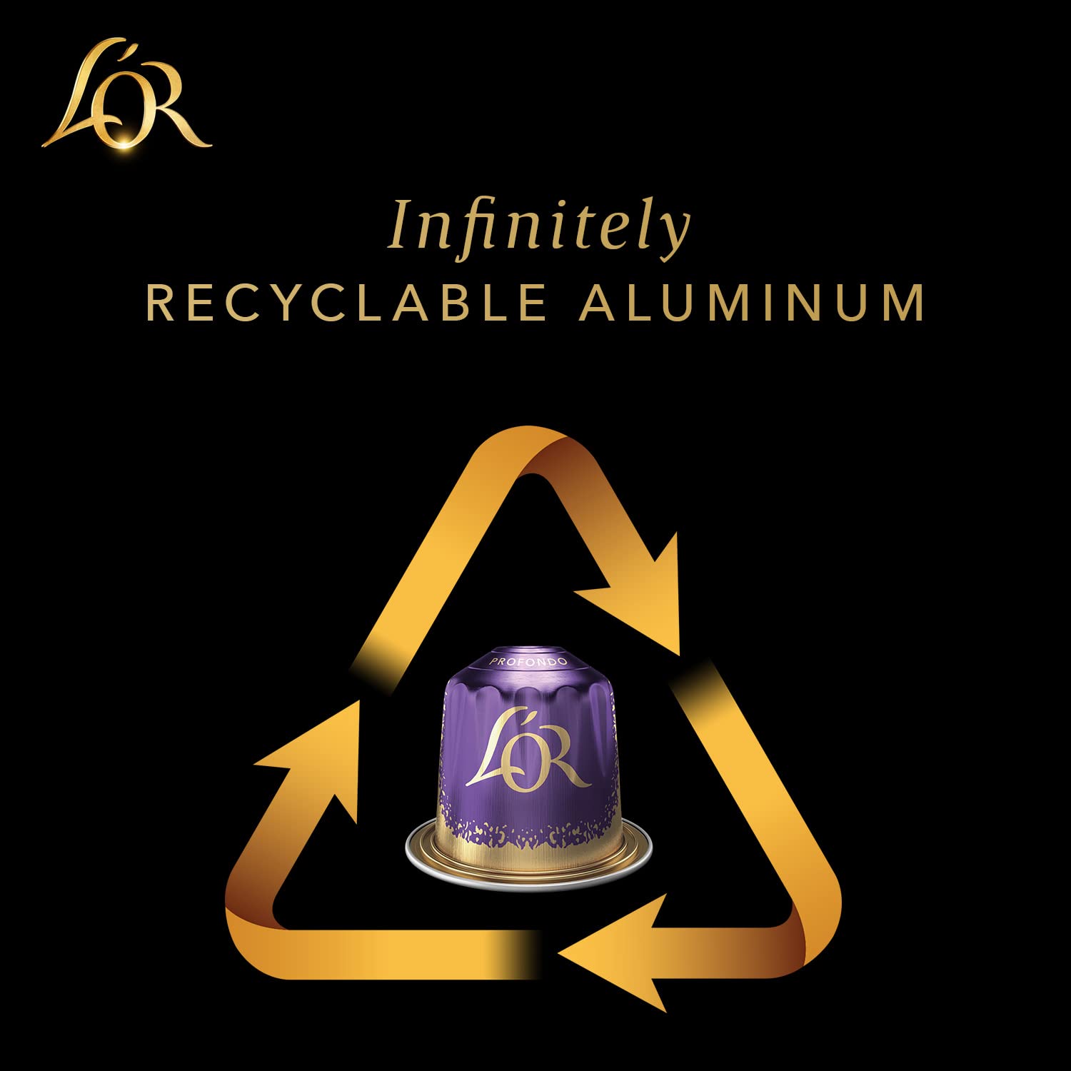 L'OR capsules compatible with L'OR BARISTA System and Nespresso Original