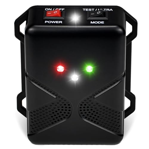 Loraffe battery-powered deterrent setup shows cordless installation flexibility