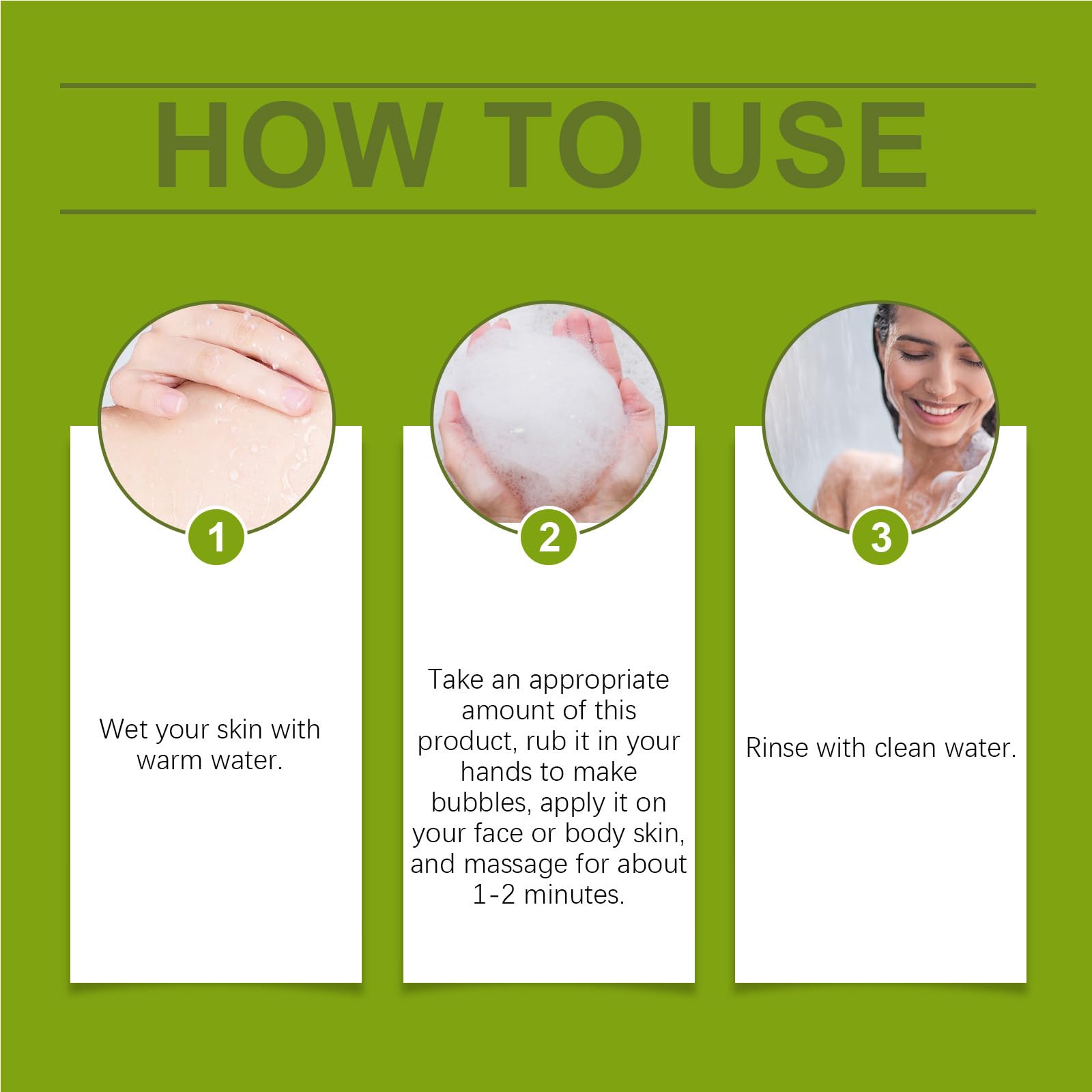 Loravey Antifungal Relief Soap Bar skin after wash feels clean and balanced.