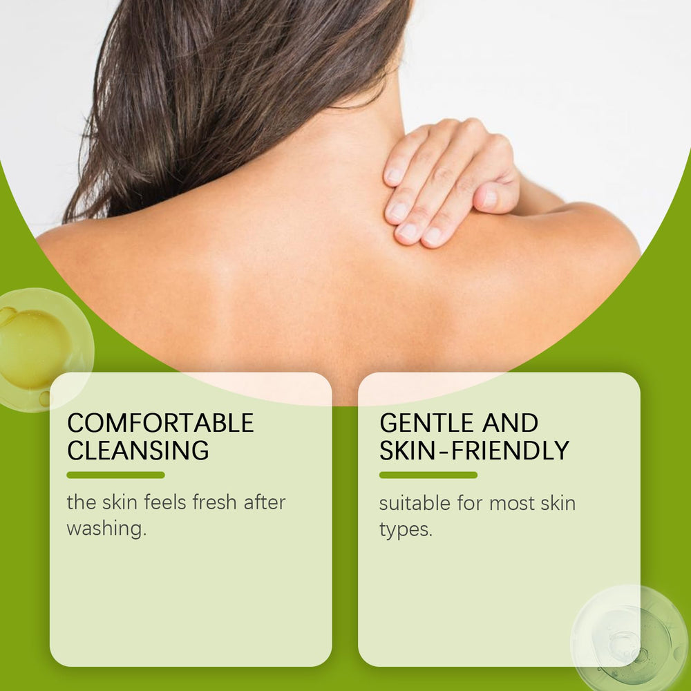 Loravey Antifungal Relief Soap Bar foaming net use offers deep cleaning with mild bubbles.