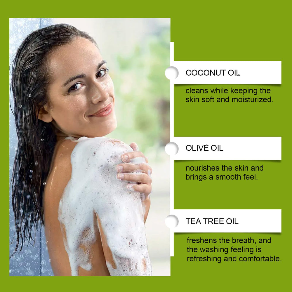 Loravey Antifungal Relief Soap Bar exfoliation reveals smoother skin.