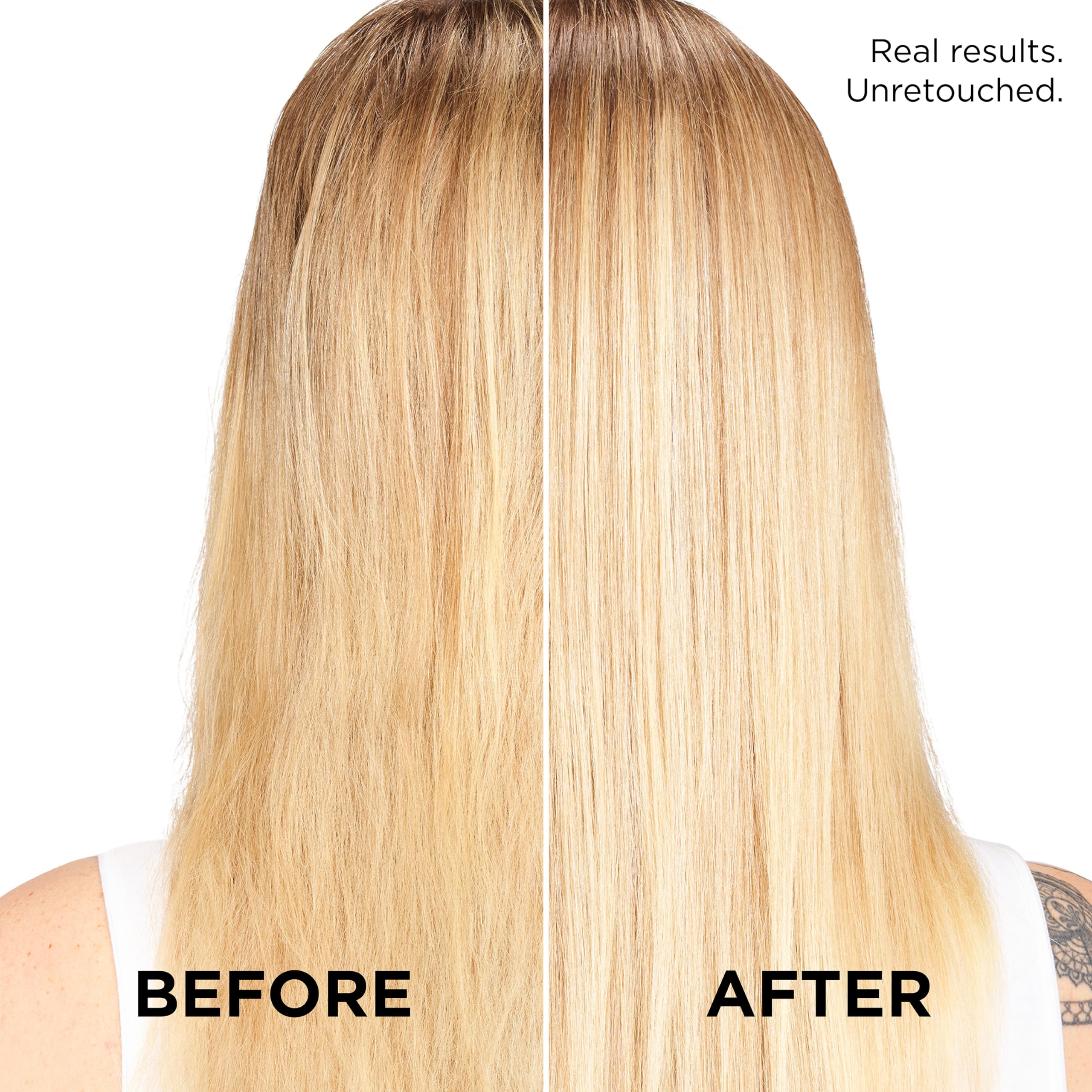 L'Oreal Paris EverPure brass-neutralization visual emphasizing balanced blonde tones.