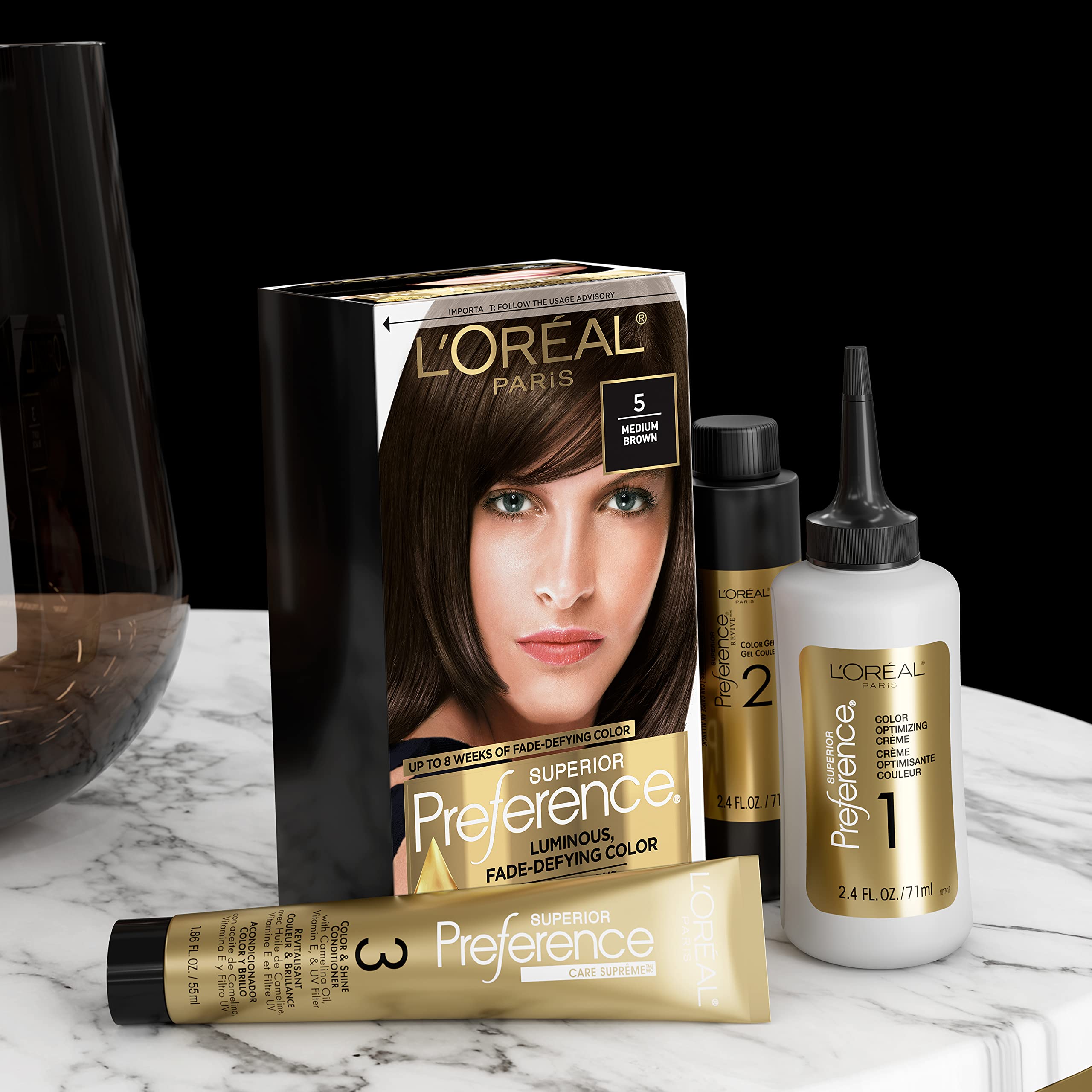 L'Oreal Paris Superior Preference offers over 50 shades for personalization