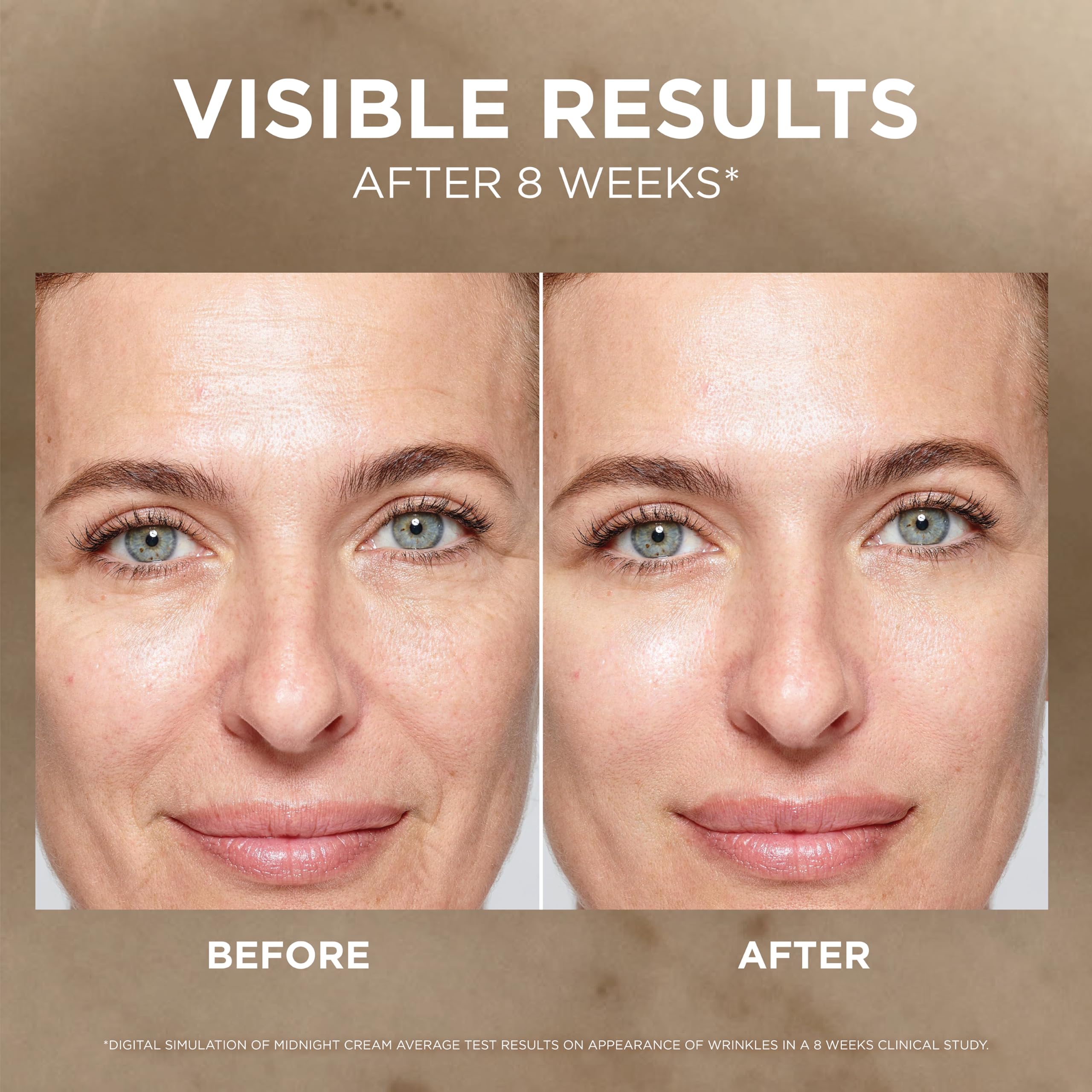 L'Oreal Paris Age Perfect Midnight Cream shown as part of a night-time skincare routine.