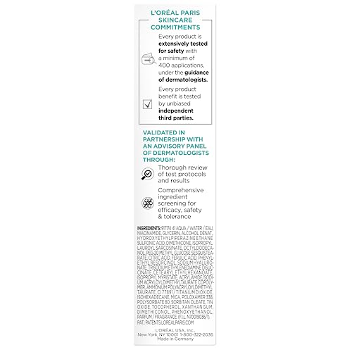 L'Oréal Paris Bright Reveal kit contents - serum and moisturizer sample
