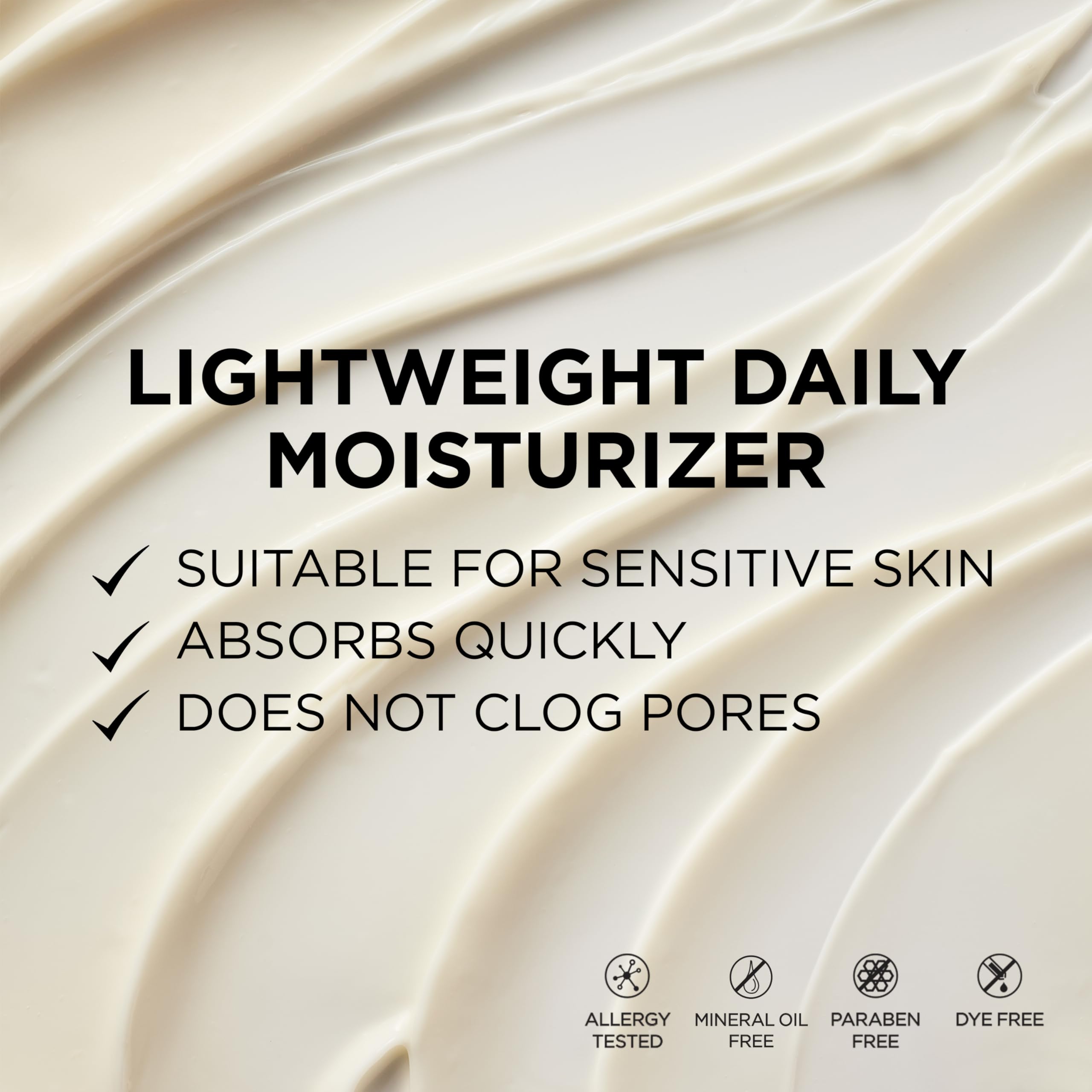 Ingredient icons feature vitamin C, niacinamide, and ceramides for brightening and barrier support