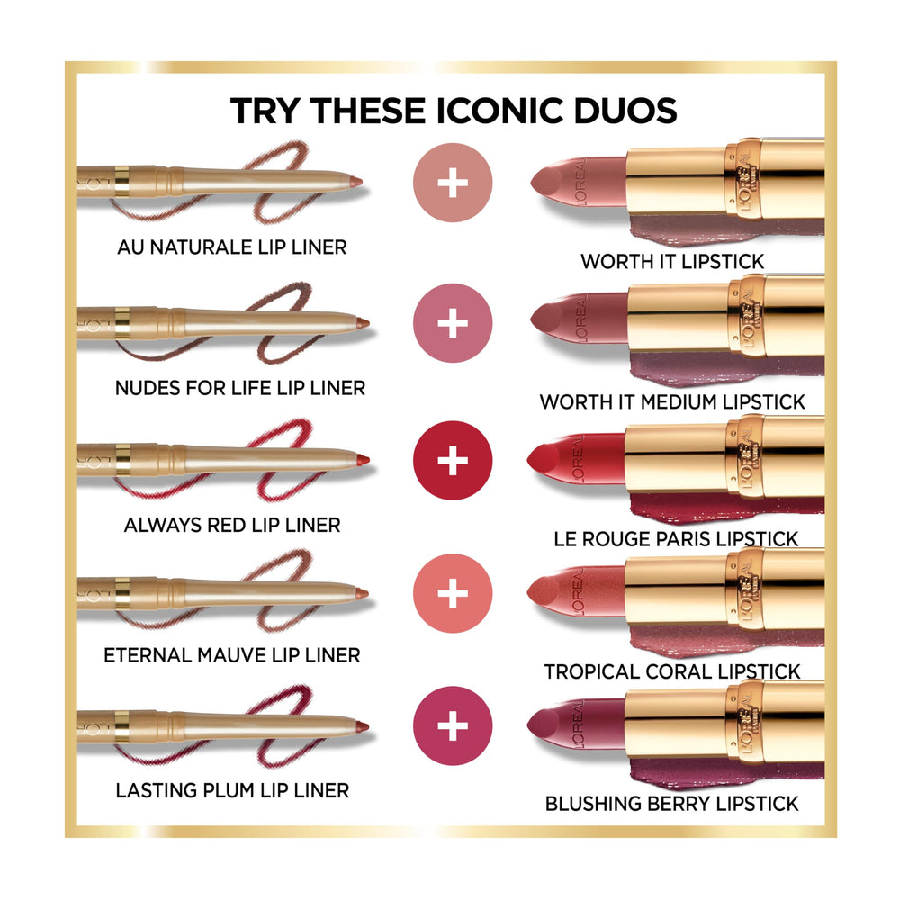 L'Oreal Paris Colour Riche Pink Flamingo argan oil enriches lips with conditioning feel.