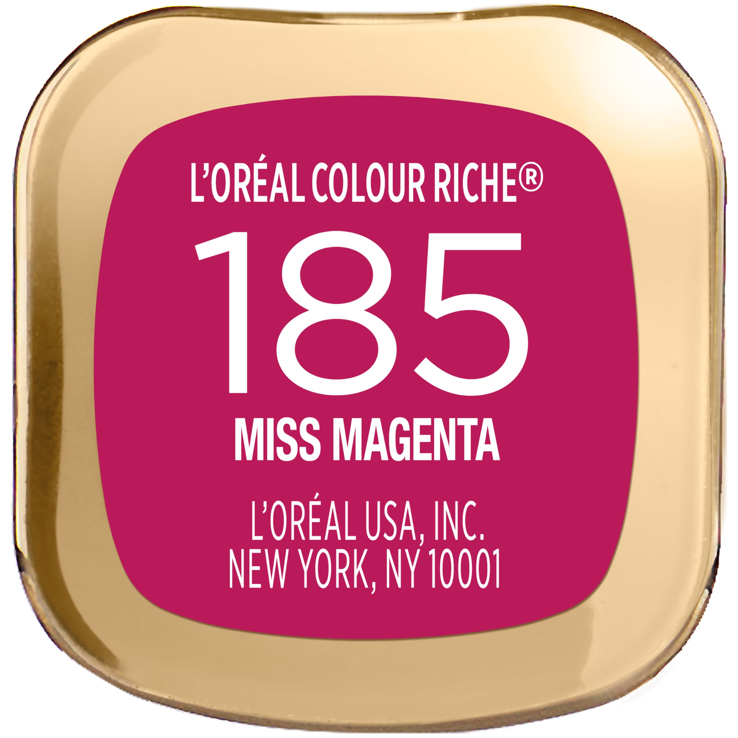 L'Oreal Paris Colour Riche satin finish glow image emphasizes long-lasting color.