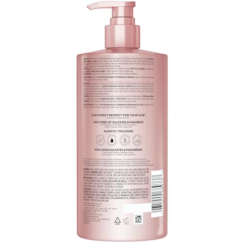 Color-protected hair after using EverPure Bond Repair+ Conditioner.