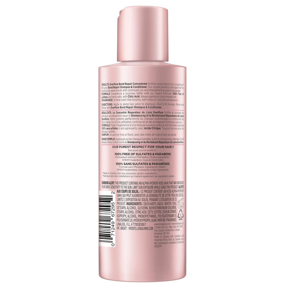 Lifestyle shot of EverPure routine for smoother, stronger hair.