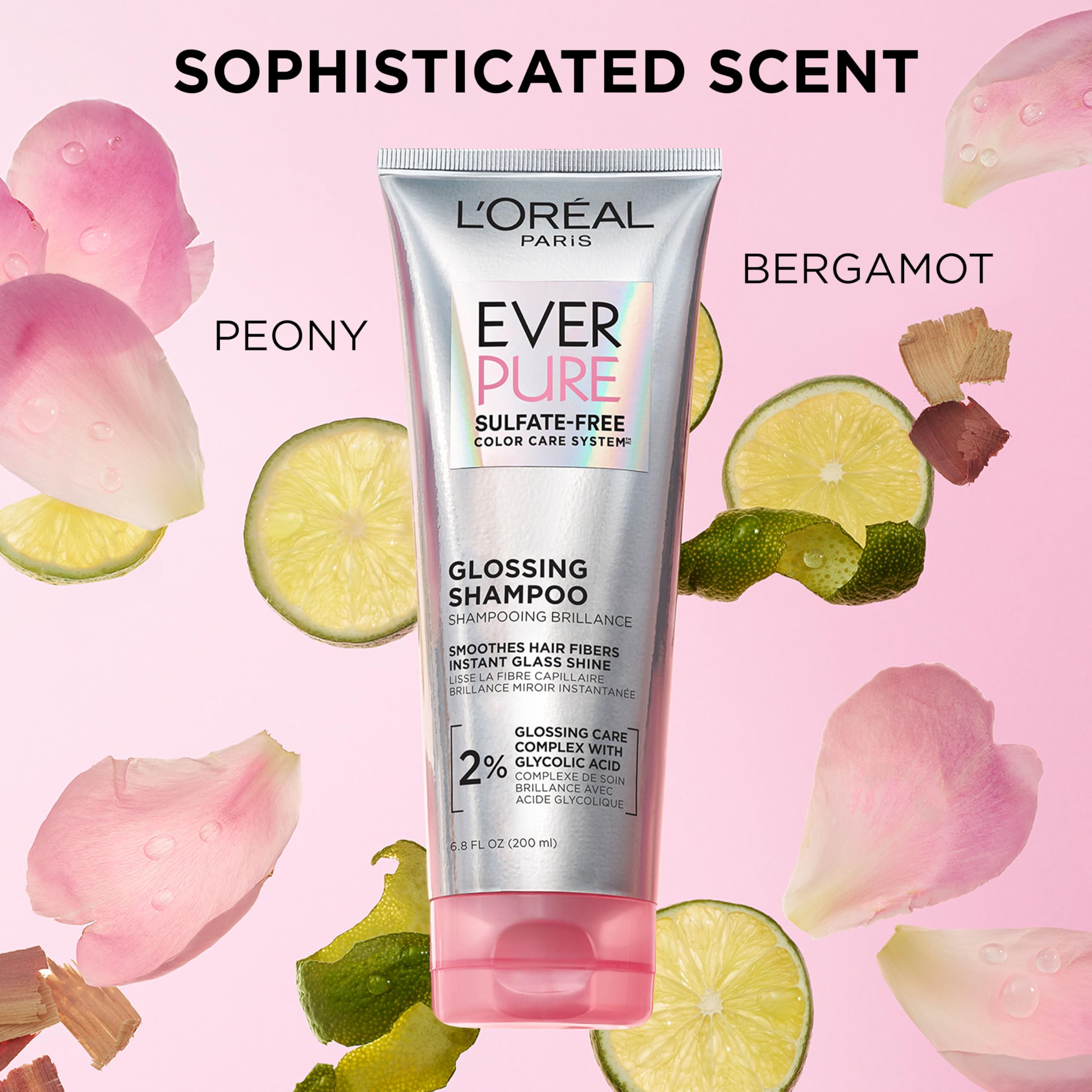 Glycolic acid detail highlights EverPure key ingredient for shine
